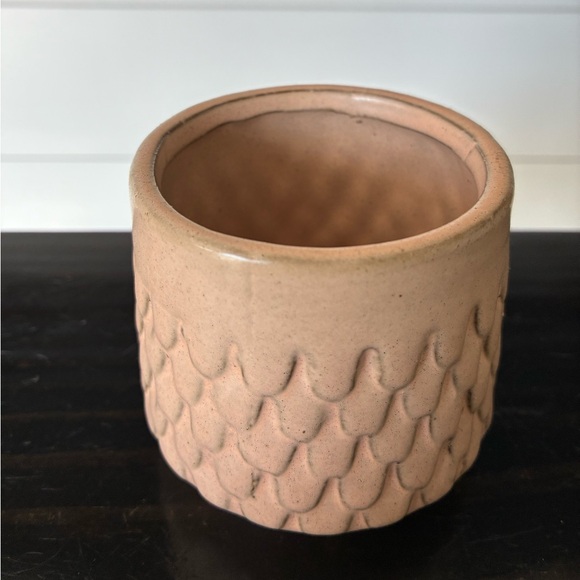 Other - Mermaid Scale Ceramic Succulent Vase